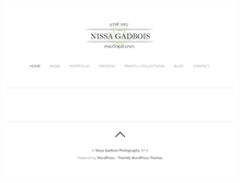 Tablet Screenshot of nissagadbois.com